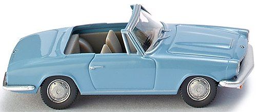 WIK018749 - BMW 1600 GT Convertible Light blue - 1
