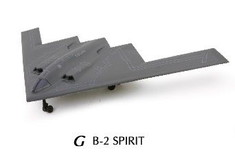 NEW21315B - B-2 Spirit Stealth Kit Aircraft - 1