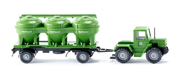 WIK038598 - MERCEDES MB TRAC 700 with silo trailer 2 axles - 1