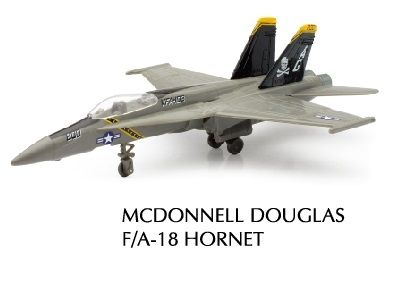 NEW21375A - F/A-18 Hornet Fighter Plane in Kit - 1