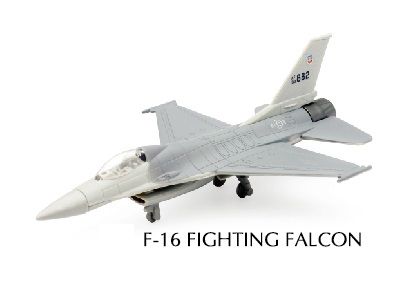 NEW21375C - F-16 FIGHTING FALCON Fighter Plane in Kit - 1