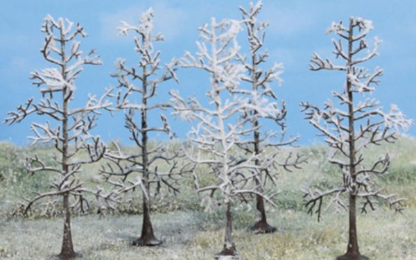 HEK2105 - 5 Winter trees 10 cm - 1