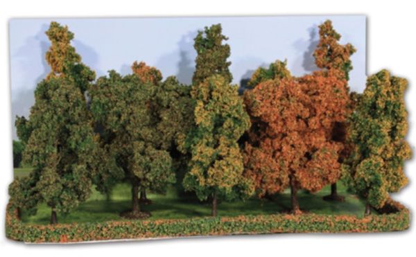 HEK2000 - Set of 10 autumn forest trees 10-14cm - 1