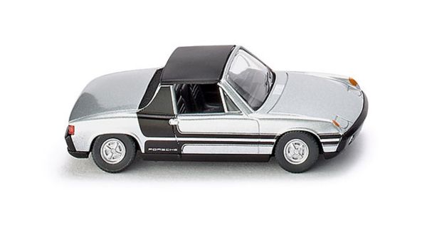 WIK079204 - VW PORSCHE 914 Silver and black - 1