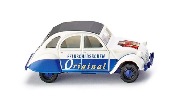 WIK080912 - CITROEN 2CV White and blue FELDSCHLOSSCHEN - 1