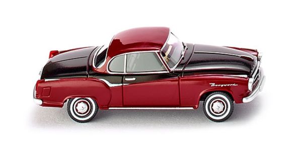 WIK082324 - BORGWARD Isabella coupé Red and black - 1