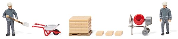 WIK120048 - Site accessories and 2 figures - 1