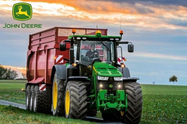 SCM56043 - Puzzle 60 Pieces JOHN DEERE 8370R 36x24cm - 1