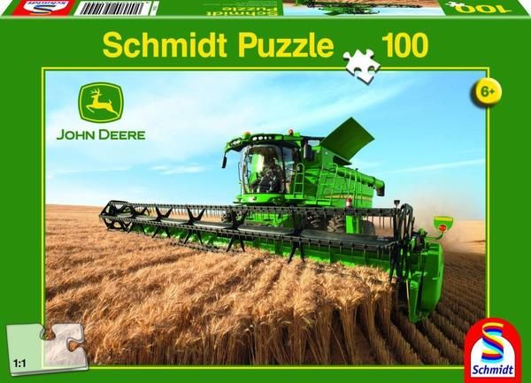 PUZ56144 - Puzzle harvester JOHN DEERE S690 100 pieces - 1