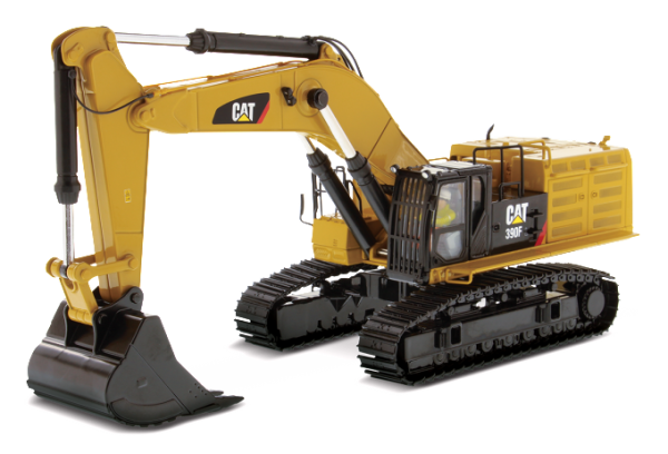 DCM85284 - Excavator CATERPILLAR CAT 390F LE  with driver and metal box - 1
