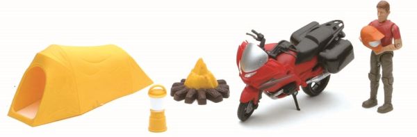 NEW37155B - Adventure set with motorbike and accessories - 1