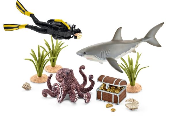 SHL42329 - Diver in search of treasure - 1