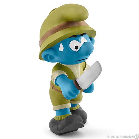 SHL20782 - Jungle Smurf Adventurer - 1