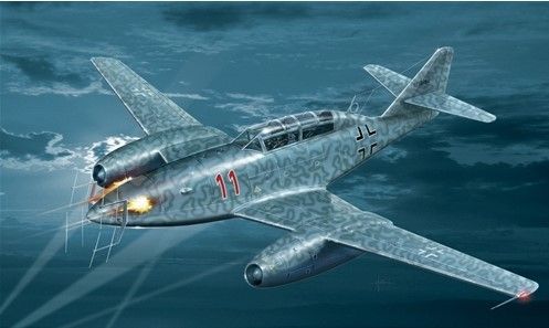 ITA2679 - Airplane Me 262 B-1a/U-1 Nachtjaeger to assemble and paint - 1