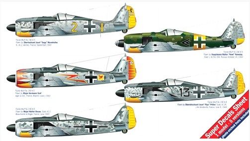 ITA2693 - Aircraft FW 190 A German Aces to assemble and paint - 1