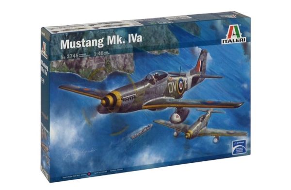 ITA2745 - Airplane P51 Mustang IV/IVa to assemble and paint - 1