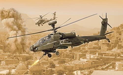 ITA2748 - AH-64D Apache Longbow helicopter to assemble and paint - 1
