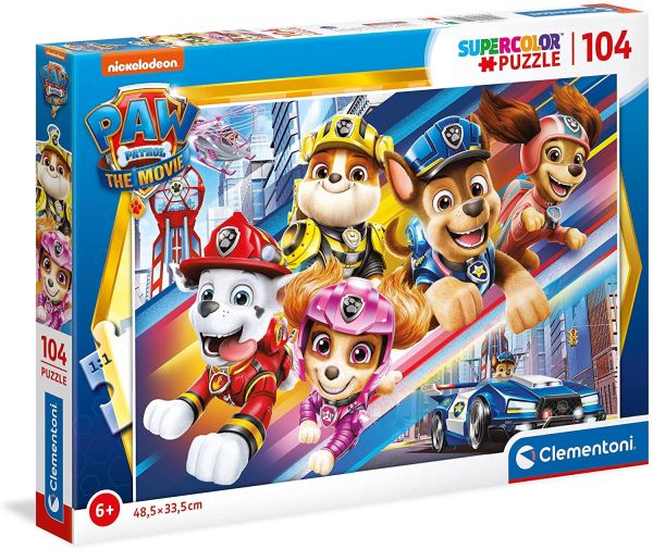 CLE27529 - Puzzle 104 Pieces PAT'PATROUILLE - 48.5x33.5 cm - 1