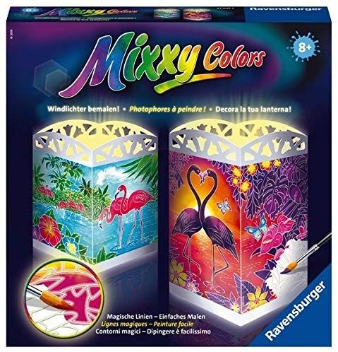 RAV27691 - Candle holders - Mixxy colors The world of pink flamingos - 1