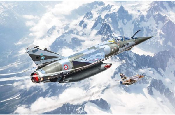 ITA2790 - Mirage F1 CT/CR fighter plane to assemble and paint - 1