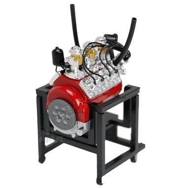 PHT28010M - Red FORD V8 flathead engine - 1