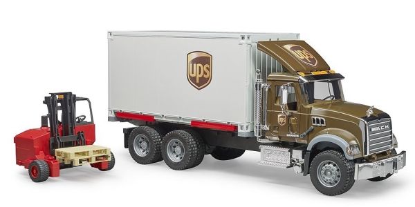 BRU2828 - MACK GRANITE UPS truck with pallet truck - 1
