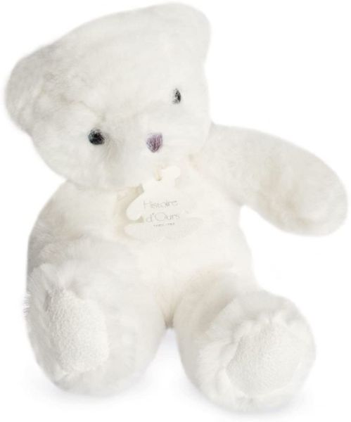 HO2930BLANC - Teddy Bear White 15 cm - 1