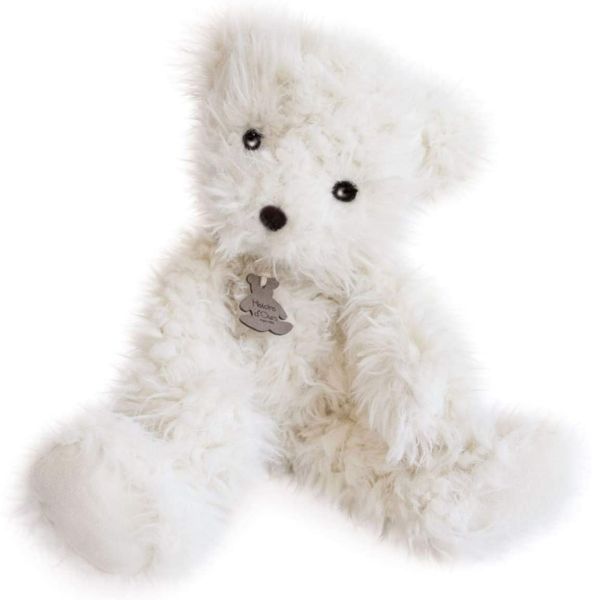 HO2971 - White Teddy Bear Pompon 40 cm - 1