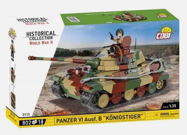 COB3113 - PANZER VI Ausf.B Tank - KÖNIGSTIGER - 802 Parts - 1