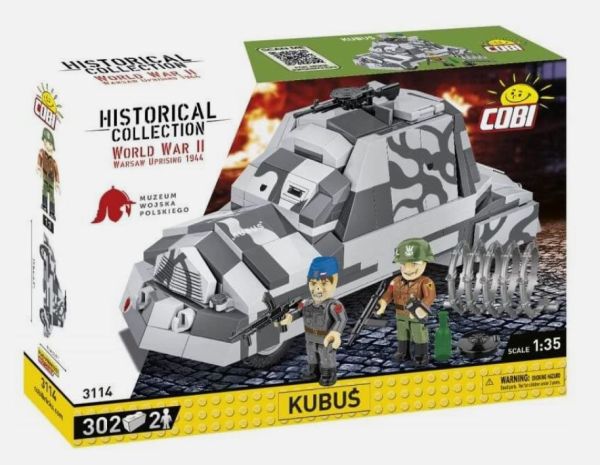 COB3114 - KUBUS Military Vehicle - 302 Parts - 1