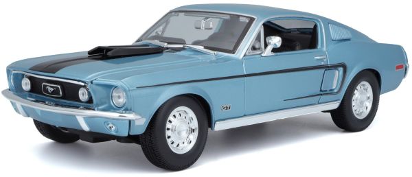 MST31167 - FORD Mustang GT Cobra Jet 1968 Blue - 1