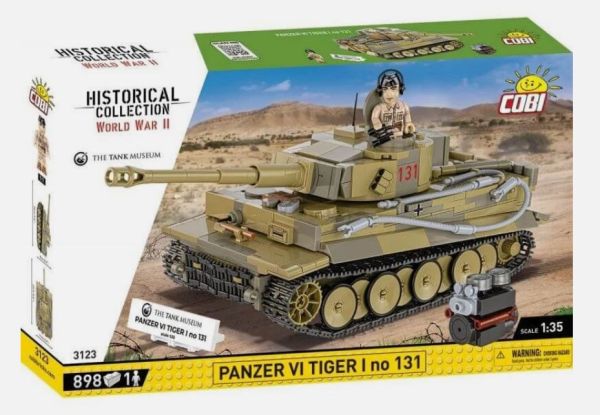 COB3123 - PANZER VI Tiger I Tank No. 131 - 898 Parts - 1