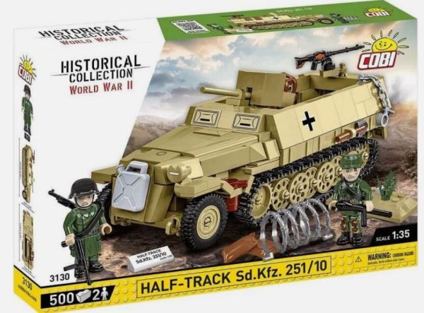 COB3130 - Half-Track Sd.Kfz. 251/10 Military Vehicle - 500 Pieces - 1