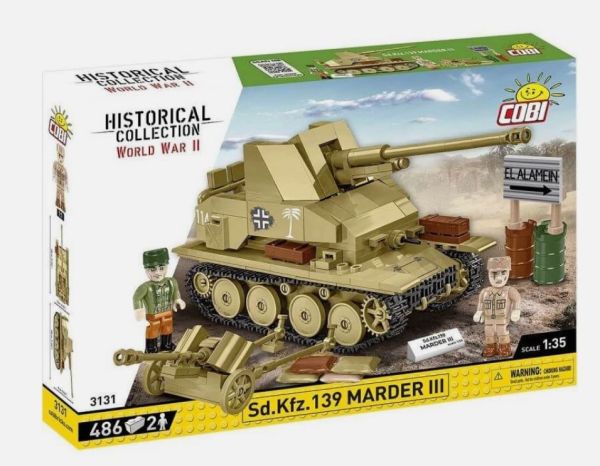 COB3131 - Sd.Kfz. 139 MARDER III - 486 Pieces - 1