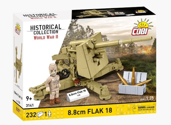 COB3141 - 8.8cm Flak 18 Gun - 232 pieces - 1