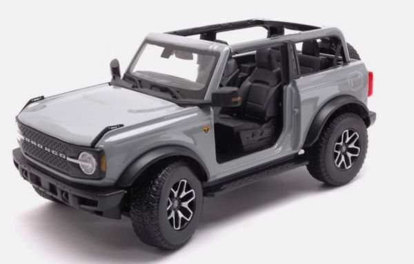 MST31457GRIS - FORD Bronco Badlands 2021 grey without doors - 1