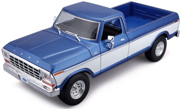 MST31462B - 1979 Ford F-150 Pickup, blue and white - 1
