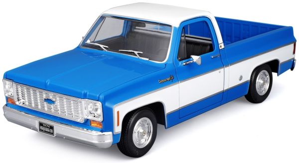 MST31467BU - 1974 Chevrolet C10 Cheyenne Super, blue and white - 1