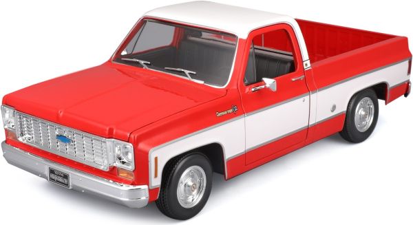 MST31467RD - CHEVROLET C10 Cheyenne Super 1974 red and white - 1