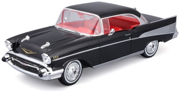 MST31477BK - 1957 Chevrolet Bel-Air, Black - 1