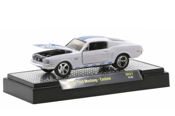M2M-31500-HS27 - FORD Mustang - Custom 1968 Bench and blue - 1