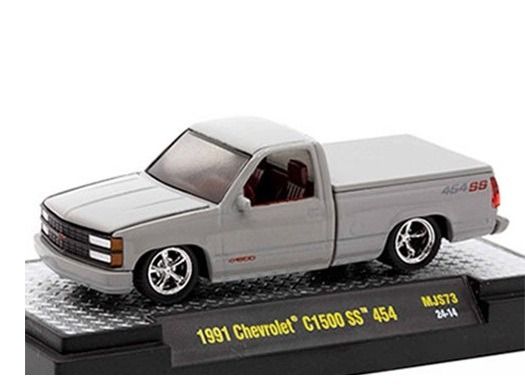 M2M-31500-MJS73 - CHEVROLET C1500 SS 454 1991 gray in blister - 1