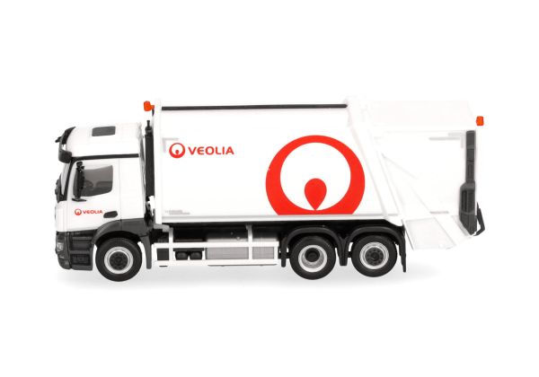 HER319102 - MERCEDES BENZ Actros M 6x2 VEOLIA refuse collection truck - 1