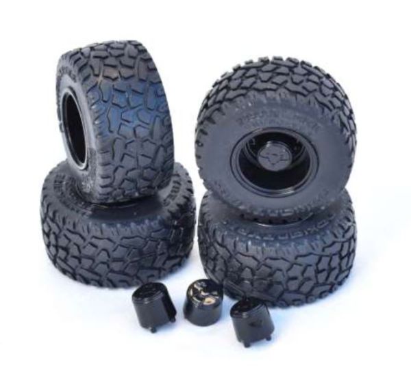 AT3200111 - 4 NOKIAN Ground Kare 710/40R 22.5 Black Rims - 1