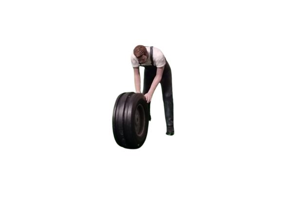 ATLAN32026_GRISF - Mechanic pushing dark gray object - 1