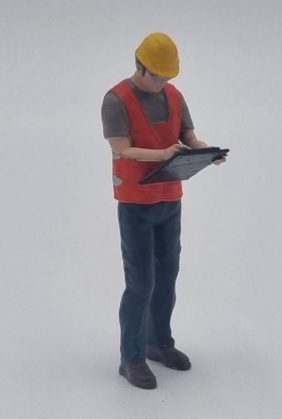 ATLAN32043 - Construction worker with a notepad - 1
