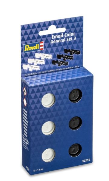 REV32215 - Email Colour - Set No. 3 General - Matt 6x 14ml - 1