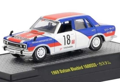 M2M-32500-S58 - DATSUN Bluebird 1600SSS #18 1969 - Limited to 750 copies. - 1