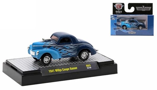M2M-32600-63-F - 1941 WILLYS Gasser Coupé, blue - 1