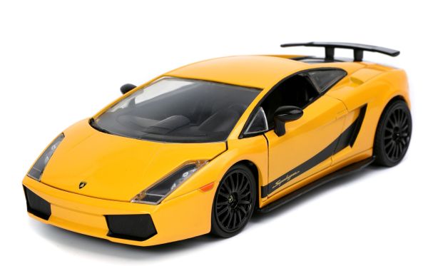 JAD32609 - LAMBORGHINI Gallardo SuperLeggera Yellow FAST and FURIOUS - 1